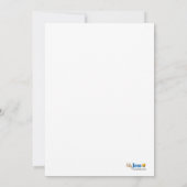 Invitation Voilier Bateau Nautique 5x7 Anniversaire (Dos)