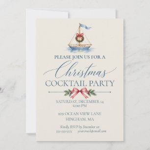 Invitation Voilier de Noël sur la côte