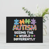 Invitation Voir le monde différemment la Sensibilisation sur  (Debout devant)