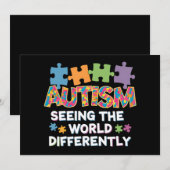 Invitation Voir le monde différemment la Sensibilisation sur  (Devant / Derrière)