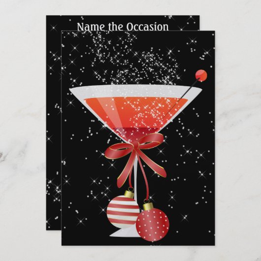 Invitation VOIR MA NOUVELLE VERSION S'IL VOUS PLAÎT - Dans Co (Devant / Derrière)