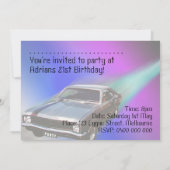 Invitation voiture (Dos)