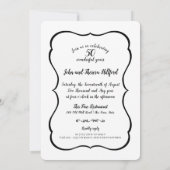 Invitation Voiture ancienne 50e anniversaire (Dos)