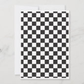 Invitation Voiture de course Anniversaire, 6e anniversaire In (Dos)