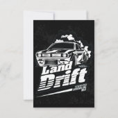 Invitation Voiture de course _ Moteur (253) (Dos)