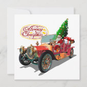 Invitation Voiture de Noël (Devant)