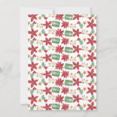 Invitation Voiture éléphante de Noël par Baby shower Invitati (Dos)