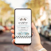 Invitation Voiture Fast One Race 1er anniversaire