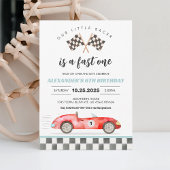 Invitation Voiture Fast One Race 1er anniversaire