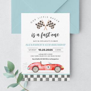 Invitation Voiture Fast One Race 1er anniversaire