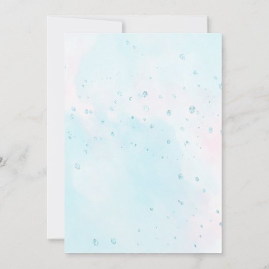 Invitation Voiture Fille À Travers Le Baby shower (Dos)