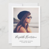 Invitation Voiture Rose Conduite Par Fête (Dos)