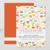 Invitation Voitures, avions et hélicoptères modernes Invitati (Devant / Derrière)