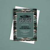 Invitation Voitures Classiques Anciennes 50e Anniversaire