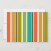 Invitation Voitures colorées Fête d'anniversaire (Dos)