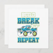 Invitation Voitures Télécommandées Mécanicien Conducteurs RC (Devant / Derrière)