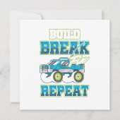 Invitation Voitures Télécommandées Mécanicien Conducteurs RC (Devant)