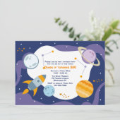 Invitation Vol à l'invitation de l'espace (Debout devant)