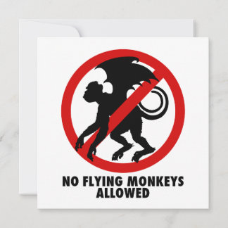 Invitation Voler la fête des singes