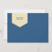 Invitation Volet de graduation (Dos)