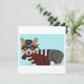Invitation Voleur Corgi (Debout devant)