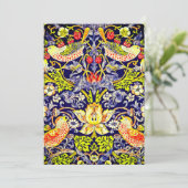Invitation Voleurs de fraises William Morris (Debout devant)