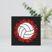 Invitation volleyball tribal (Debout devant)