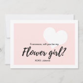 Invitation Volonté mignonne vous soyez mon style de (Devant)