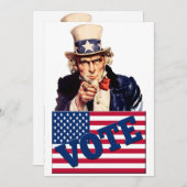 Invitation Vote (Devant / Derrière)