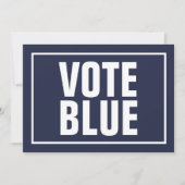 Invitation Vote Élection Blue 2024 USA (Devant)