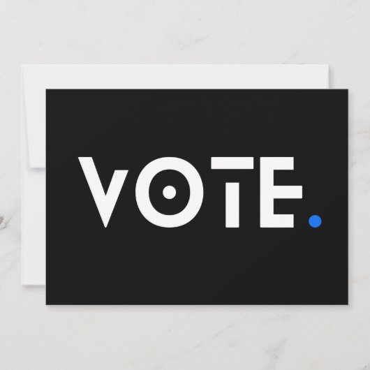 Invitation Vote Période bleue (Devant)