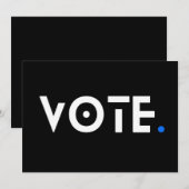 Invitation Vote Période bleue (Devant / Derrière)