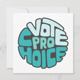 Invitation Vote Pro Choix Art De Mot