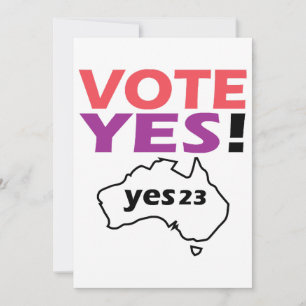 Invitation Votez Oui Pour La Voix Des Australiens Indigènes 