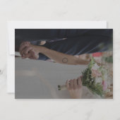 Invitation votre Arrière - plan photo (Dos)