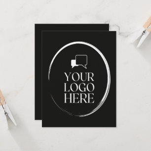 Invitation Votre logo ici Moderne