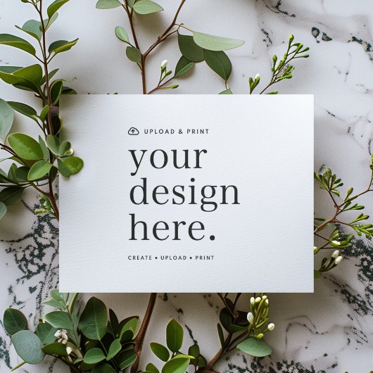 Invitation Votre maquette à télécharger 13 x 18 cm