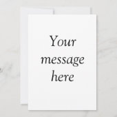 Invitation Votre message ici ajoutez le nom de texte image mo (Dos)