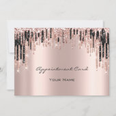 Invitation Votre prochain rendez-vous Rose Gold Drivers Black (Devant)