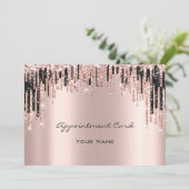 Invitation Votre prochain rendez-vous Rose Gold Drivers Black (Debout devant)