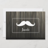 Invitation Votre Service Comme Le Meilleur Homme Est Requis B (Dos)