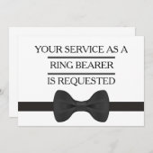 Invitation Votre service en tant que professionnel de l'annea (Devant / Derrière)