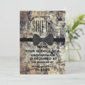 Invitation Votre service en tant qu'entreprise (Debout devant)