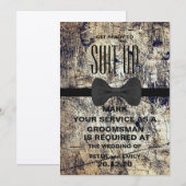 Invitation Votre service en tant qu'entreprise (Devant / Derrière)