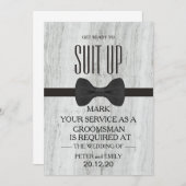 Invitation Votre service en tant qu'entreprise (Devant / Derrière)