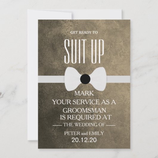 Invitation Votre service en tant qu'entreprise (Devant)