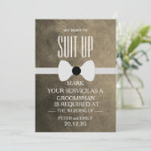 Invitation Votre service en tant qu'entreprise (Debout devant)