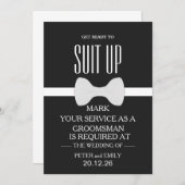Invitation Votre service en tant qu'entreprise (Devant / Derrière)