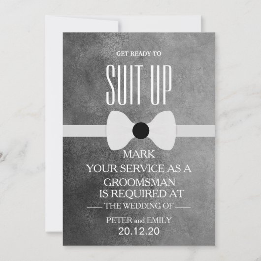 Invitation Votre service en tant qu'entreprise (Devant)