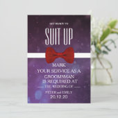 Invitation Votre service en tant qu'entreprise (Debout devant)